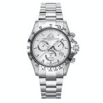 Christophe Duchamp Perpetual Luxury Men's Grand Mont Watch Silver