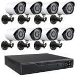 AHD 8-Channel Home CCTV Security System with Internet & 5G Viewing