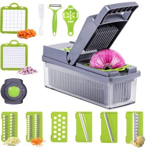 14 Piece Multifunctional Vegetable Slicer