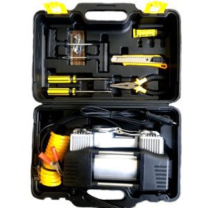 Portable Car Tire Repair Kit With Air Compressor