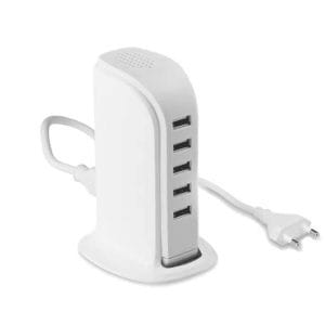 5 Port USB Adapter 20W 4A Travel Wall Rapid Charger Station Hub