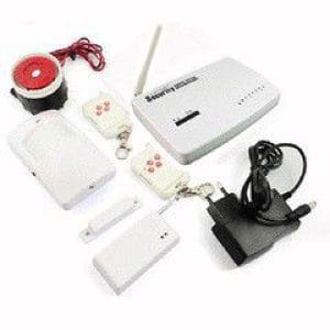 Wireless GSM Alarm System Includes 6x Wireless PIR Sensors