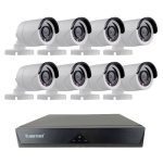 Jortan  8 Channel AHD 1080P CCTV Camera Surveillance Kit