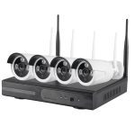 4 Channel Wireless HD NVR Surveillance Kit - Jortan