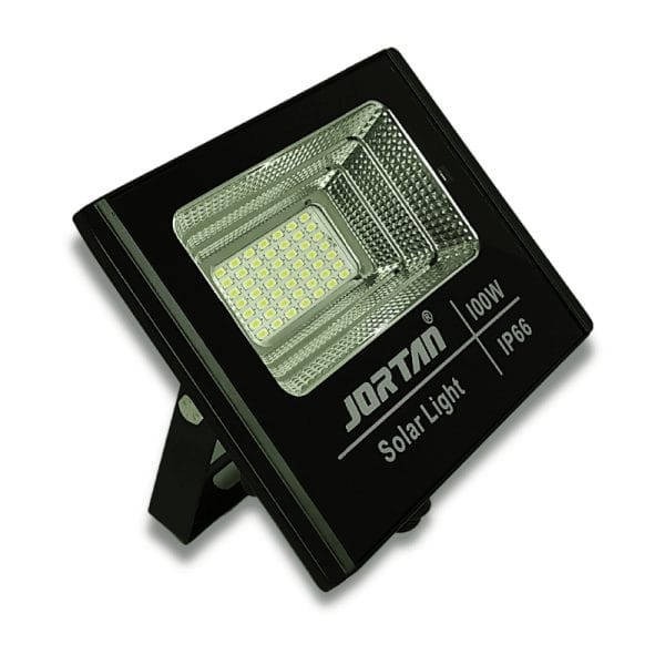 Jortan 100W IP66 Waterproof Solar Flood Light