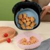 16cm Non-Stick Air Fryer Silicone Liners with Handles - Image 8