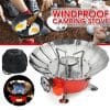 Windproof Gas Camping Stove - Image 2