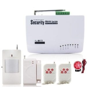 Wireless GSM Alarm System Includes 4x Wireless PIR Sensor