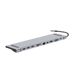 10 in 1 - Type-C To HDMI / VGA / USB / Rj45 / PD / SD/TF Hub