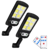 Solar Street Lights Outdoor Remote Control Pack of 2