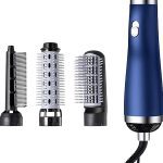 4 in 1 Hot Air Hair Brush Straightener And Curler