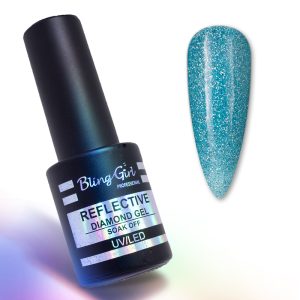 Bling Girl Reflective Diamond Gel Soak Off UV LED 10ml 023-8278