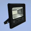 50W Jortan IP66 LED Solar Flood Light - Image 3