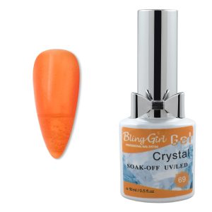 Bling Girl Crystal Gel Soak Off UV LED 10ml 069-3224