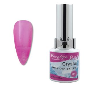 Bling Girl Crystal Gel Soak Off UV LED 10ml 081-3224