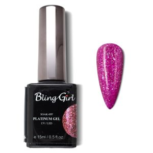 Bling Girl Glamorous Platinum Gel 15ml 006-3142