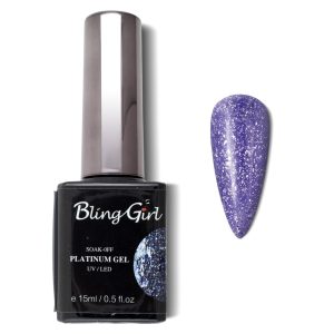Bling Girl Glamorous Platinum Gel 15ml 009-3142