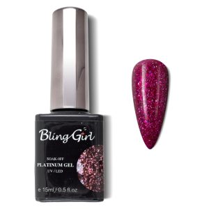 Bling Girl Glamorous Platinum Gel 15ml 012-3142