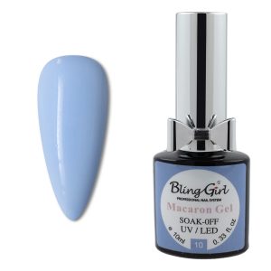 Bling Girl Macaron Gel Soak Off UV LED 10ml 010-4302