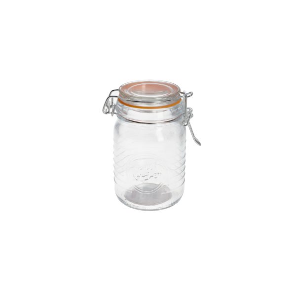 Round Spice Jar Round With Embossed