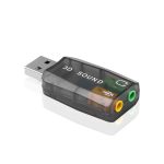 Wave USB2.0 Sound Card - 5.1Channel