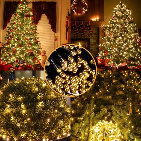 LED Fairy String Light Inter-Connecting Black Cable Warm White 10M ZYF-97L