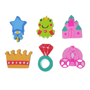 Castle Princess Eraser Set