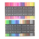 Dual Tip Brush Pens 48 Colors