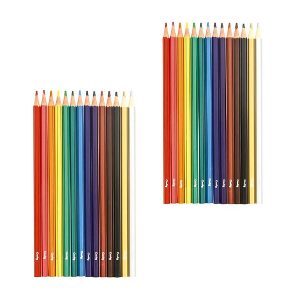 Color Pencils Assorted 2 Packs of 14