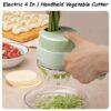 Electric 4 in 1 Handheld Vegetable Cutter - Image 6