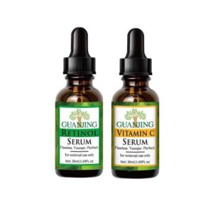 Lifting And Firming Anti Aging Retinol And Vitamin C Serum Set