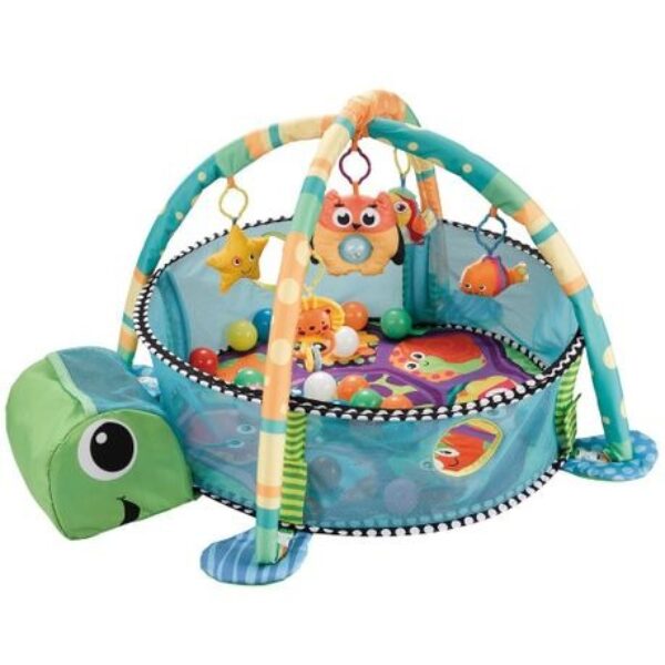 3 in 1 Turtle Design Baby Activity Play Mat