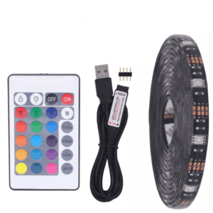 5M USB TV RGB LED 5050 Strip Light