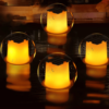 Solar Pool Lights Floating LED Flame Lights pack of 4 - Image 3