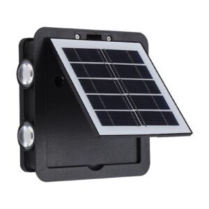 8 LED Decorative Solar Rechargeable Wall Lights