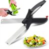 Kitchen Scissors With Built in Cutting Board