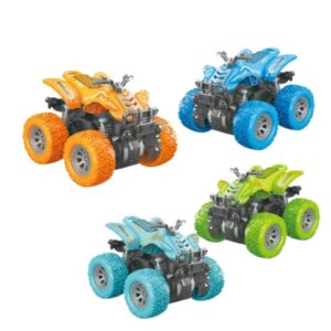 4 Pack Off Road Stunt Car 4x4 Pull Back