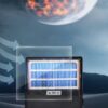 400W IP69 Ultra-Thin Solar Floodlight with Remote Control - Image 3