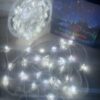 50M White Frosted Star Shaped 2835 LED String Lights - Image 2