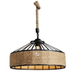 D40cm Vintage Rope Hanging Pendant Lamp Shade