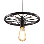 D30cm Pendant Spoke Wheel Light Holder