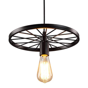 D30cm Pendant Spoke Wheel Light Holder