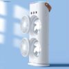 Rechargeable LED Fan With Spray Mist And Remote Control - Image 5