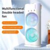 Rechargeable LED Fan With Spray Mist And Remote Control - Image 6