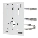 CCTV Camera Bracket Pole Mount Stand Steel
