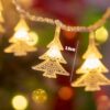 6M Solar Rechargeable Christmas Tree Fairy Lights - Image 2