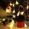 6M Solar Rechargeable Christmas Tree Fairy Lights - Image 5