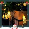 6M Solar Rechargeable Christmas Tree Fairy Lights - Image 3
