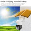 4G Solar Outdoor Security CCTV Camera 2.8 Inch IP66 Camera - Image 5