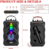 Wireless RGB Bluetooth Speaker S55 - Image 4